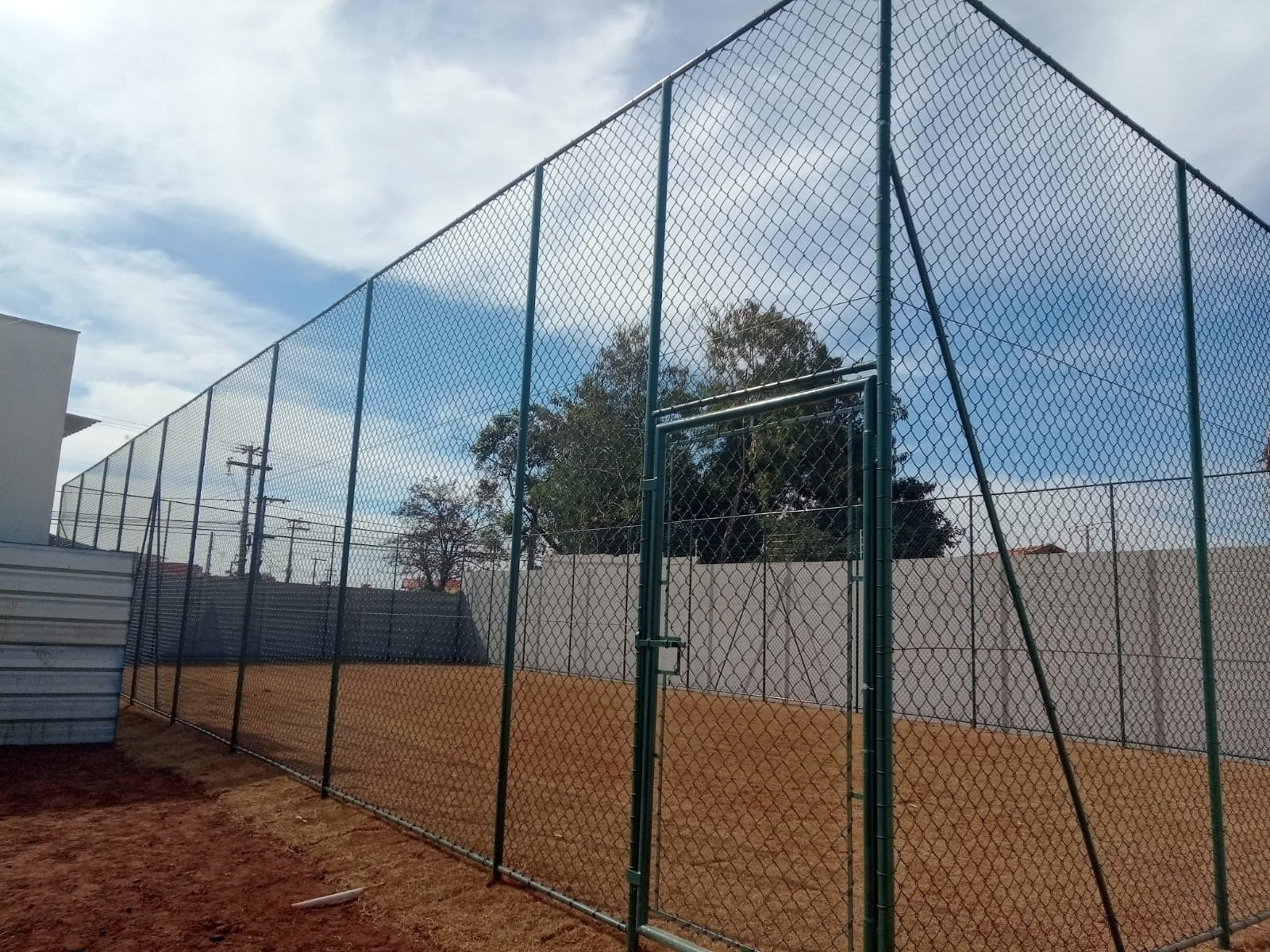 Alambrado alto para quadra esportiva